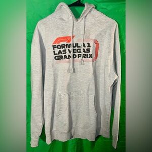 Formula 1 Las Vegas Grand Prix Gray Hoodie